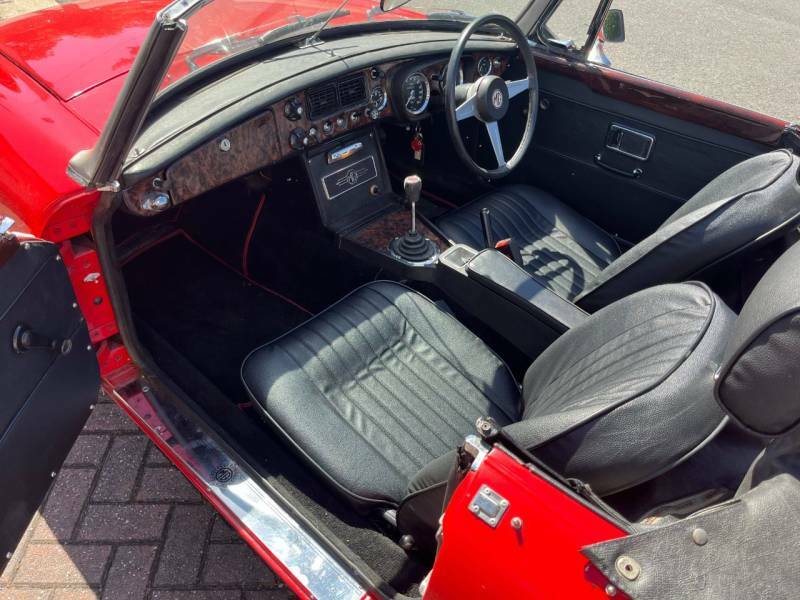 MG MGB B Convertible WHU556H Red #4