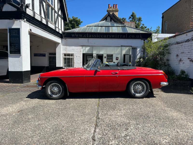 MG MGB B Convertible WHU556H Red #3