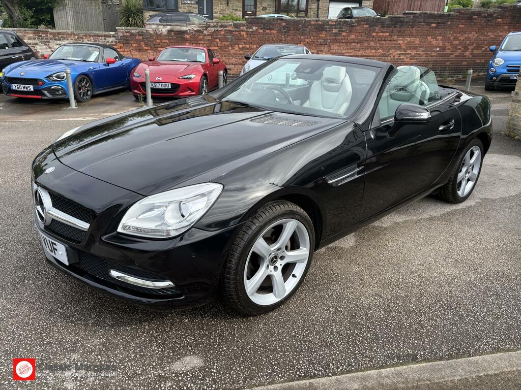 Mercedes-Benz SLK 1.8 Slk200 Blueefficiency Convertible G Black #4