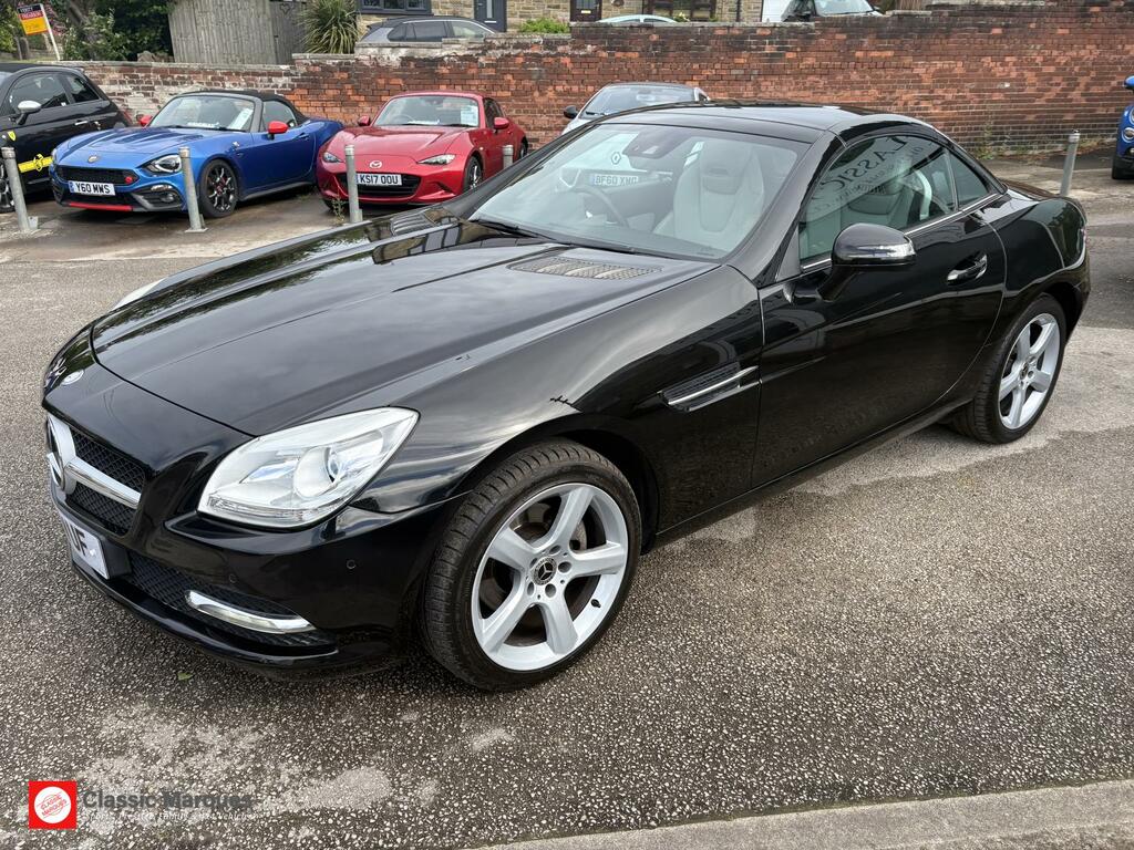 Mercedes-Benz SLK 1.8 Slk200 Blueefficiency Convertible G Black #5