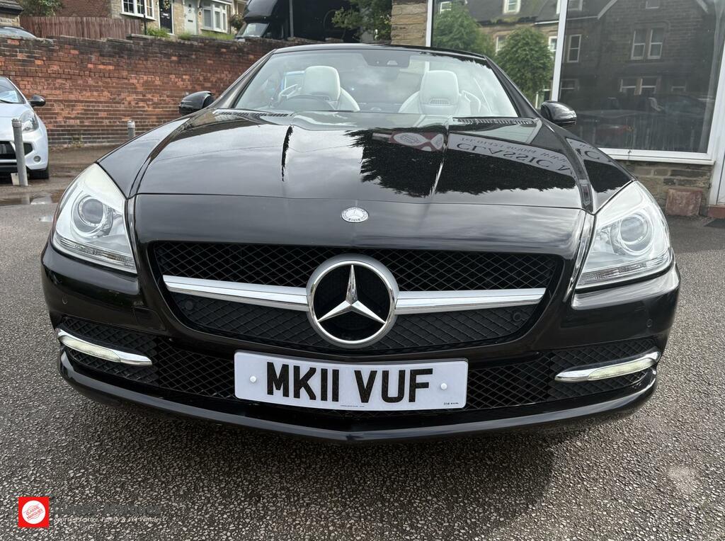 Mercedes-Benz SLK 1.8 Slk200 Blueefficiency Convertible G Black #6