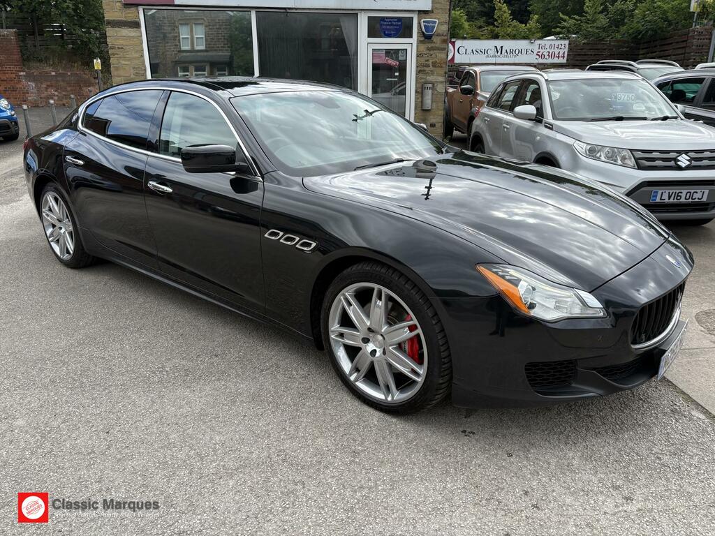 Maserati Quattroporte 3.0D V6 Saloon Zf Euro 5 Ss 275 Ps Black #6