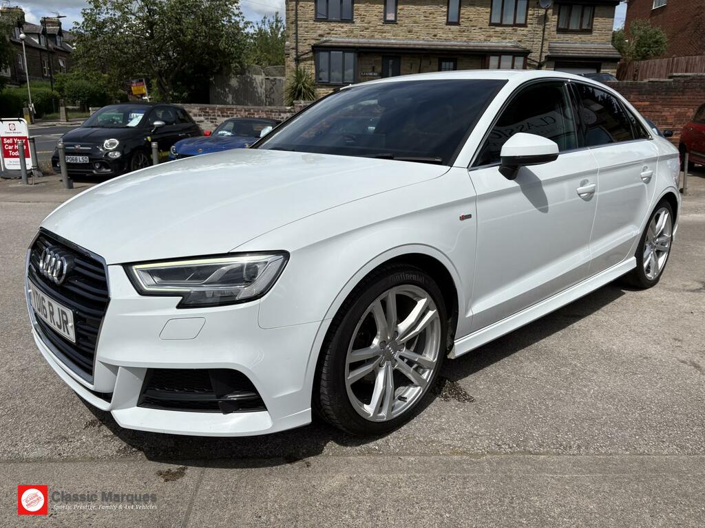 Audi A3 S Line White #4