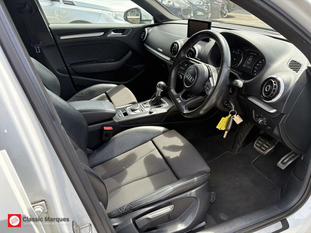 Audi A3 S Line White #2