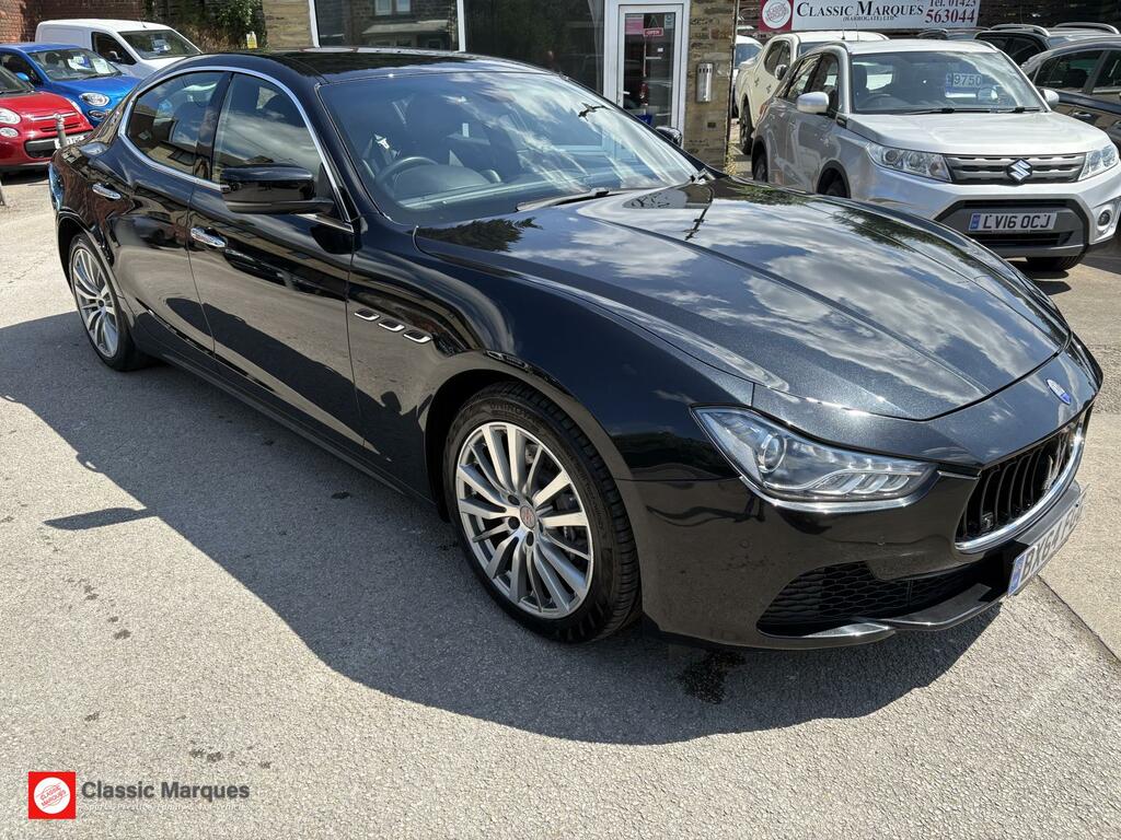 Maserati Ghibli 3.0D V6 Saloon Zf Euro 5 Ss 275 Ps Black #6