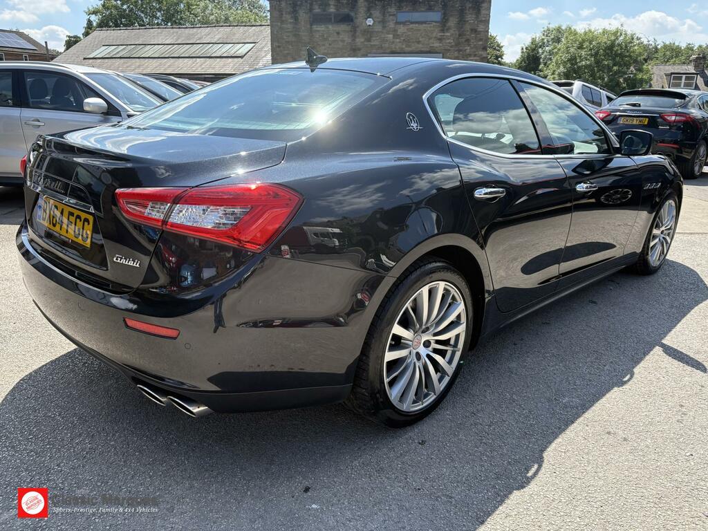 Maserati Ghibli V6d 4dr Auto Black #8
