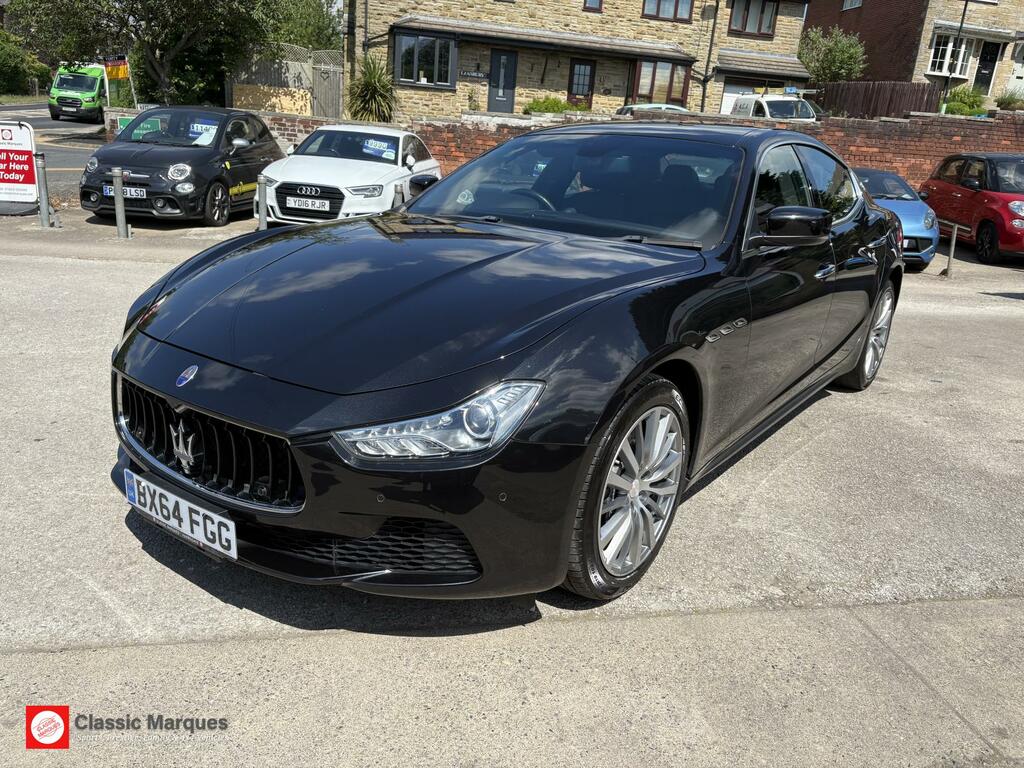 Maserati Ghibli 3.0D V6 Saloon Zf Euro 5 Ss 275 Ps Black #4