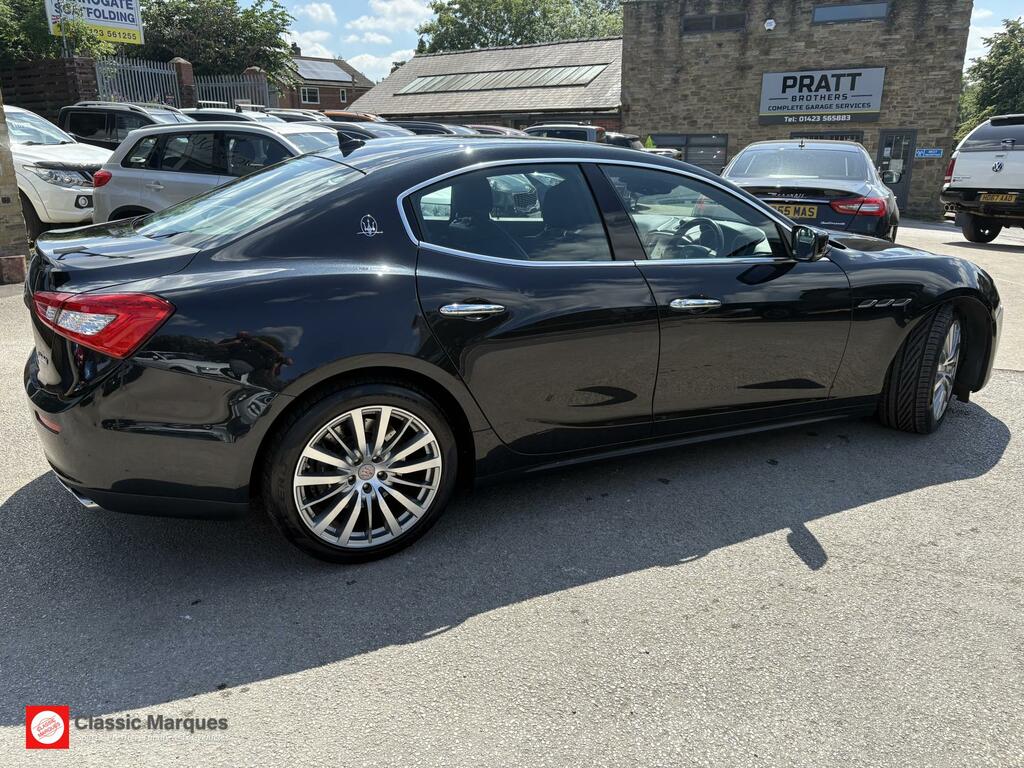 Maserati Ghibli 3.0D V6 Saloon Zf Euro 5 Ss 275 Ps Black #3