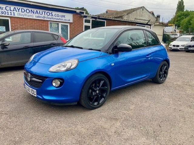Vauxhall Adam 1.2I Energised Hatchback Euro 6 DL68XDU Blue #2