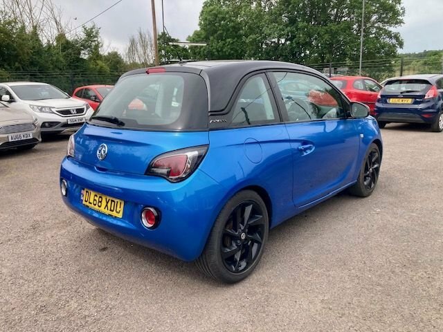 Vauxhall Adam 1.2I Energised Hatchback Euro 6 DL68XDU Blue #3