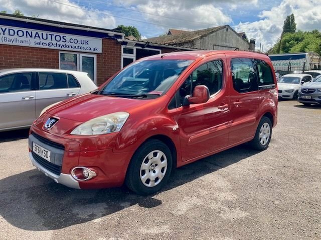Peugeot Partner Tepee 1.6 Hdi Tepee S Mpv Wav 5 Seats Red #3