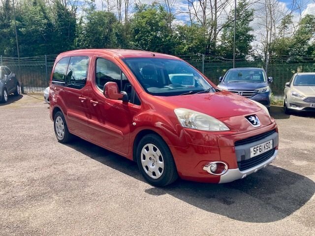 Peugeot Partner Tepee 1.6 Hdi Tepee S Mpv Wav 5 Seats Red