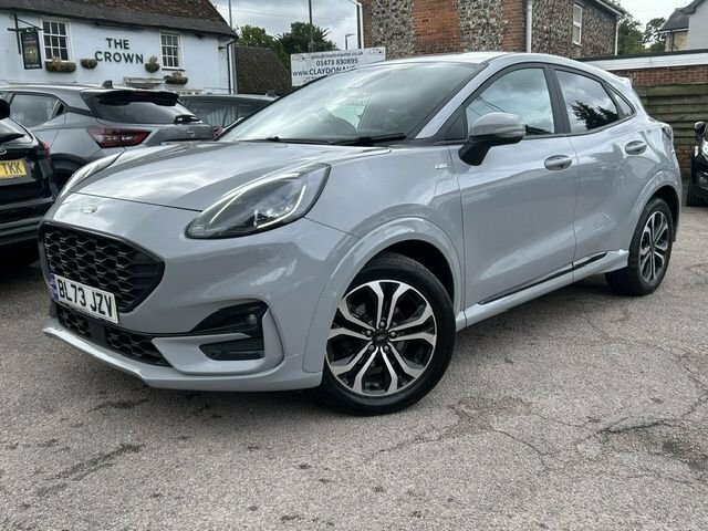 Ford Puma 1.0T Ecoboost Mhev St-line Suv Hybrid D BL73JZV Grey #2