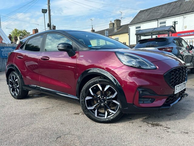 Ford Puma 1.0T Ecoboost Mhev Vivid Ruby Edition Suv Petr Red