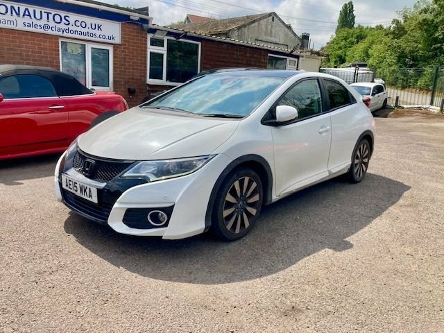 Honda Civic 1.8 I-vtec Sr Hatchback Euro 6 White #2