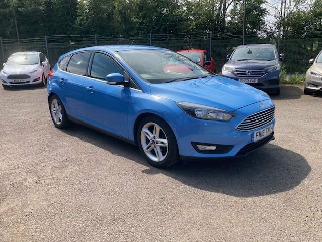 Ford Focus 1.5 Tdci Zetec Hatchback Euro 6 Blue