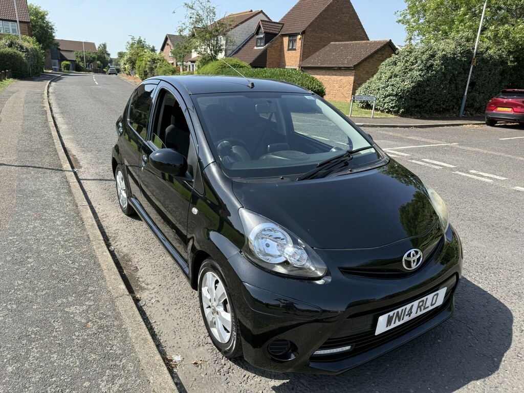 Toyota Aygo Hatchback 1.0 Vvt-i Move 2014 Black #6