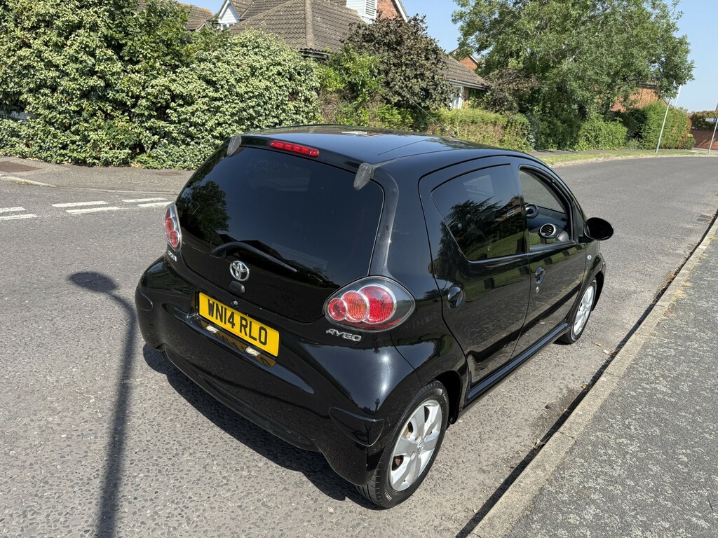 Toyota Aygo Hatchback 1.0 Vvt-i Move 2014 Black #5