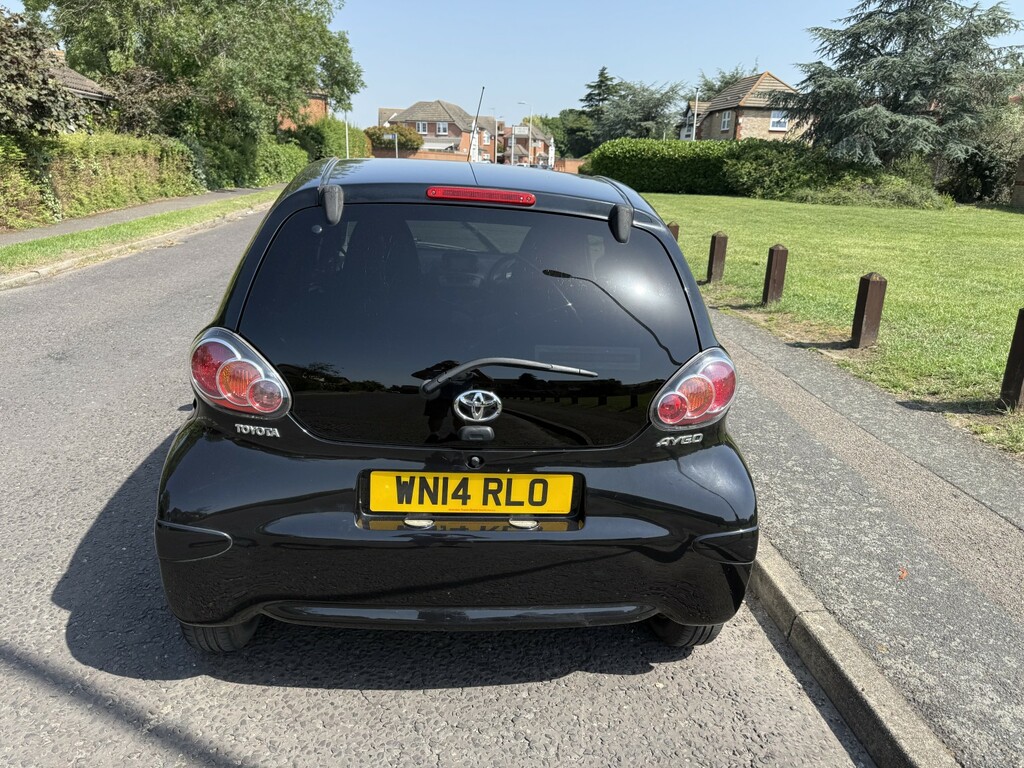Toyota Aygo Hatchback 1.0 Vvt-i Move 2014 Black #4