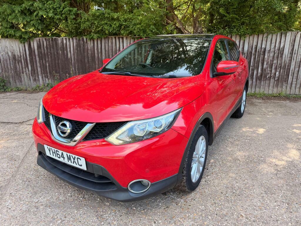 Nissan Qashqai 1.5 Dci Acenta Premium 2Wd Euro 5 S S YH64MXC Red #3