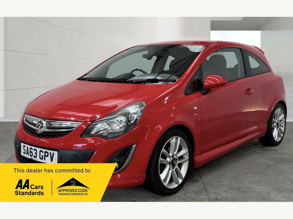 Vauxhall Corsa 1.4 16V Sri Euro 5 Red