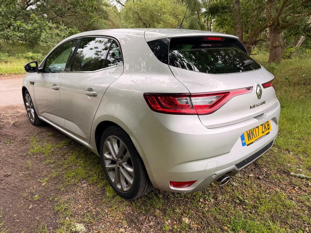 Renault Megane 1.6 Dci Gt Line Nav Euro 6 S S Silver #5