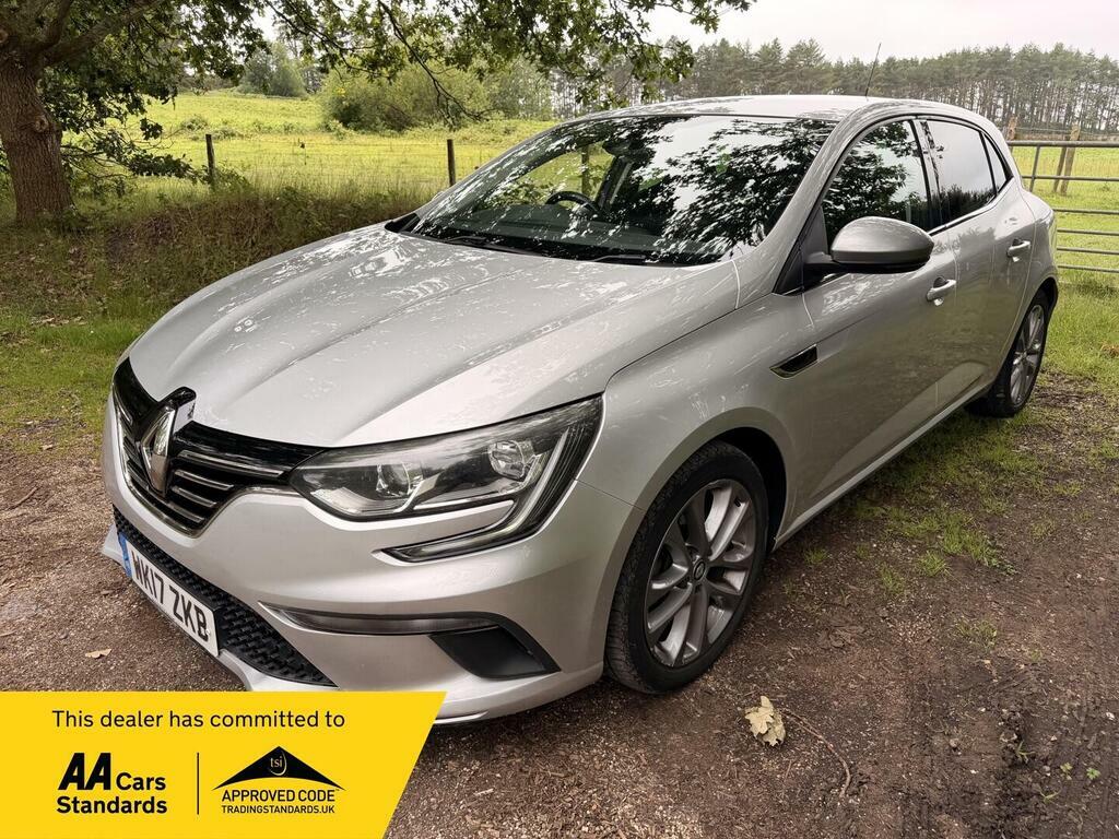 Renault Megane 1.6 Dci Gt Line Nav Euro 6 S S Silver