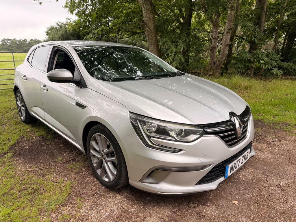 Renault Megane 1.6 Dci Gt Line Nav Euro 6 S S Silver #2