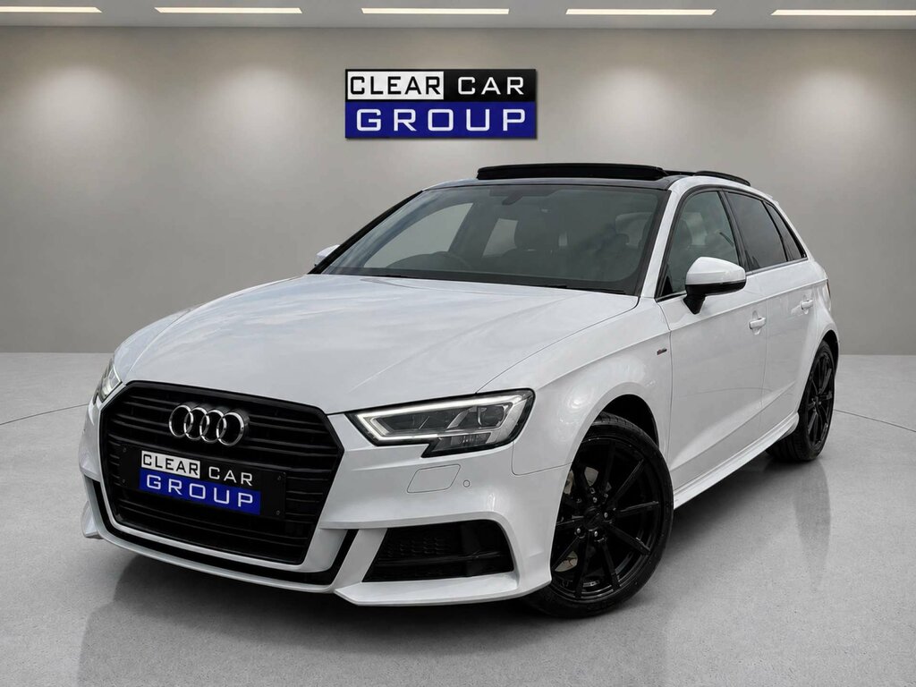 Audi A3 1.5 A3 Sportback 35 Tfsi Black Edition 5 YD19FEU White