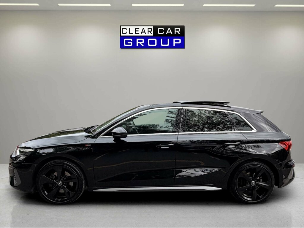 Audi A3 1.5 A3 Sportback 35 Tfsi S Line YK70ZZL Black #3
