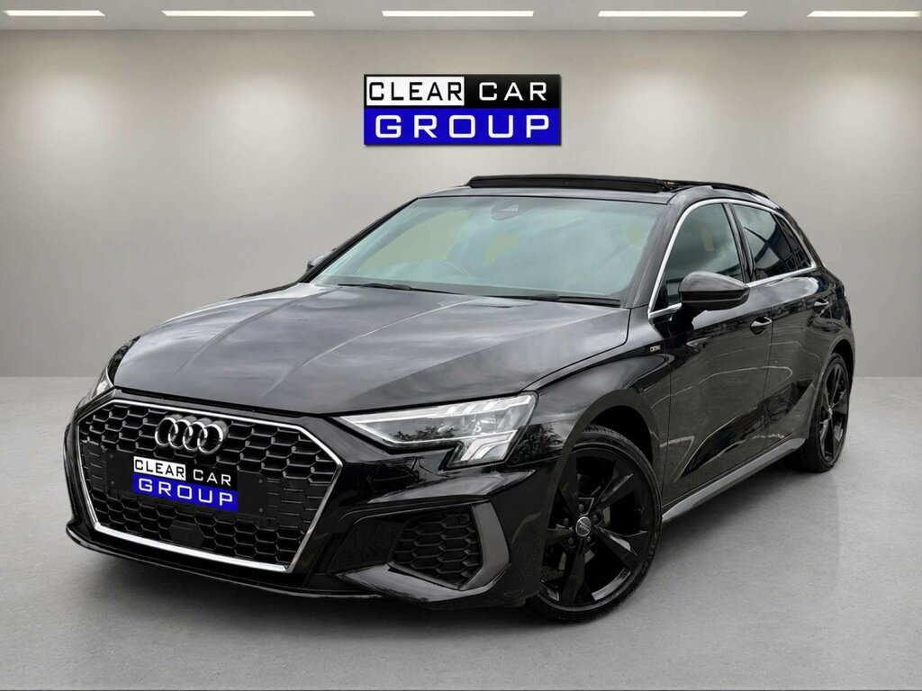 Audi A3 1.5 A3 Sportback 35 Tfsi S Line YK70ZZL Black
