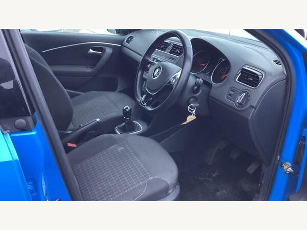 Volkswagen Polo 1.0 Bluemotion Tech Se Euro 6 S S CX64AOD Blue #6