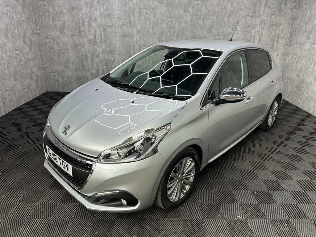 Peugeot 208 1.2 Puretech Allure Euro 6 GJ16TGV Silver #2