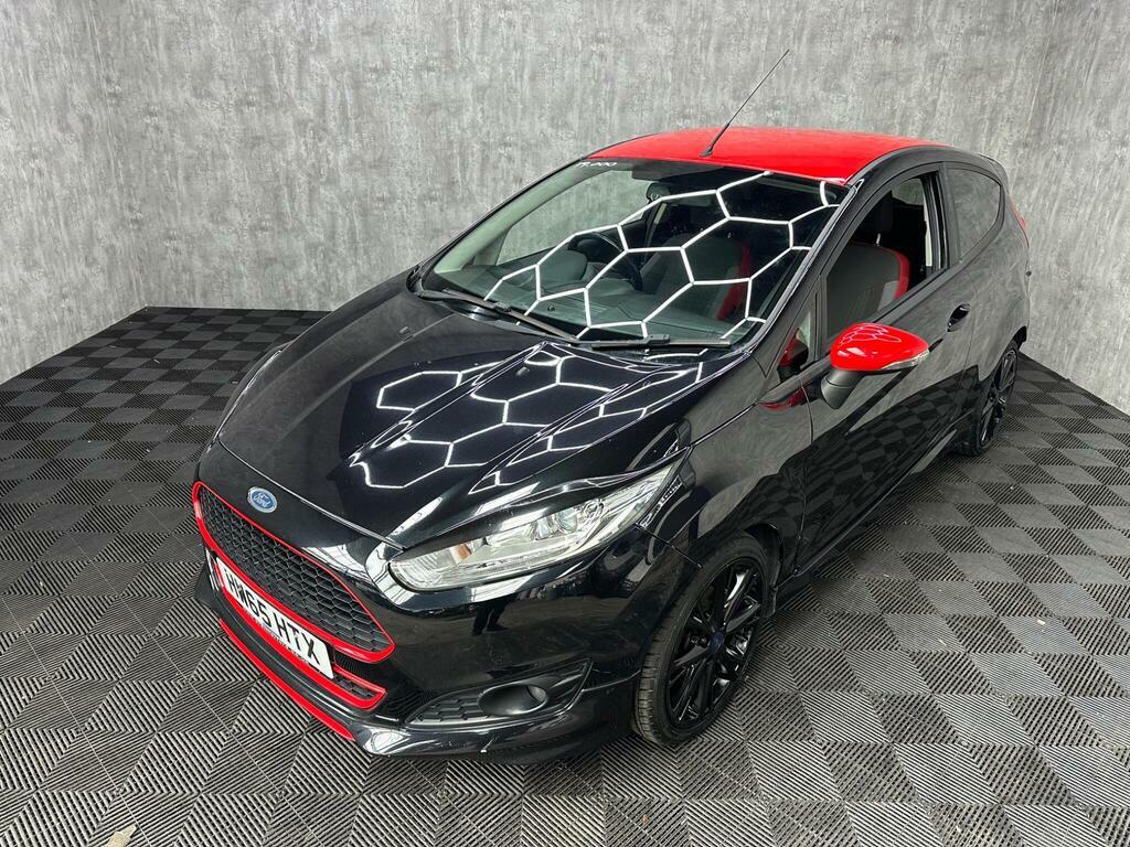 Ford Fiesta 1.0T Ecoboost Zetec S Euro 6 S S HW65HTX Black #2