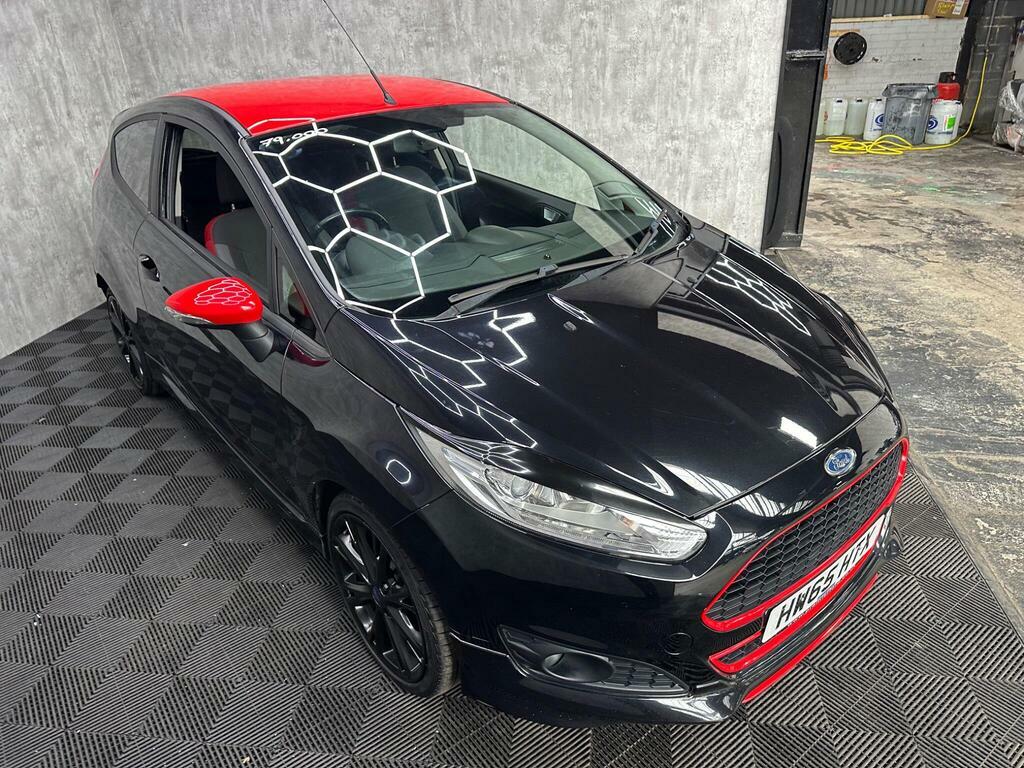 Ford Fiesta 1.0T Ecoboost Zetec S Euro 6 S S HW65HTX Black #6