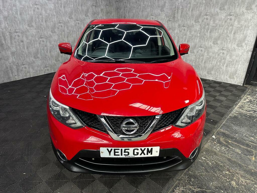 Nissan Qashqai 1.5 Dci N-tec 2Wd Euro 5 S S YE15GXM Red #4