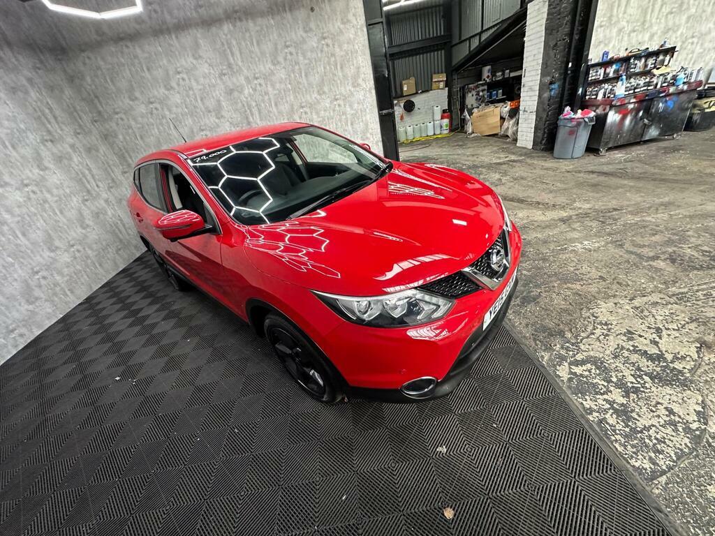 Nissan Qashqai 1.5 Dci N-tec 2Wd Euro 5 S S YE15GXM Red #6