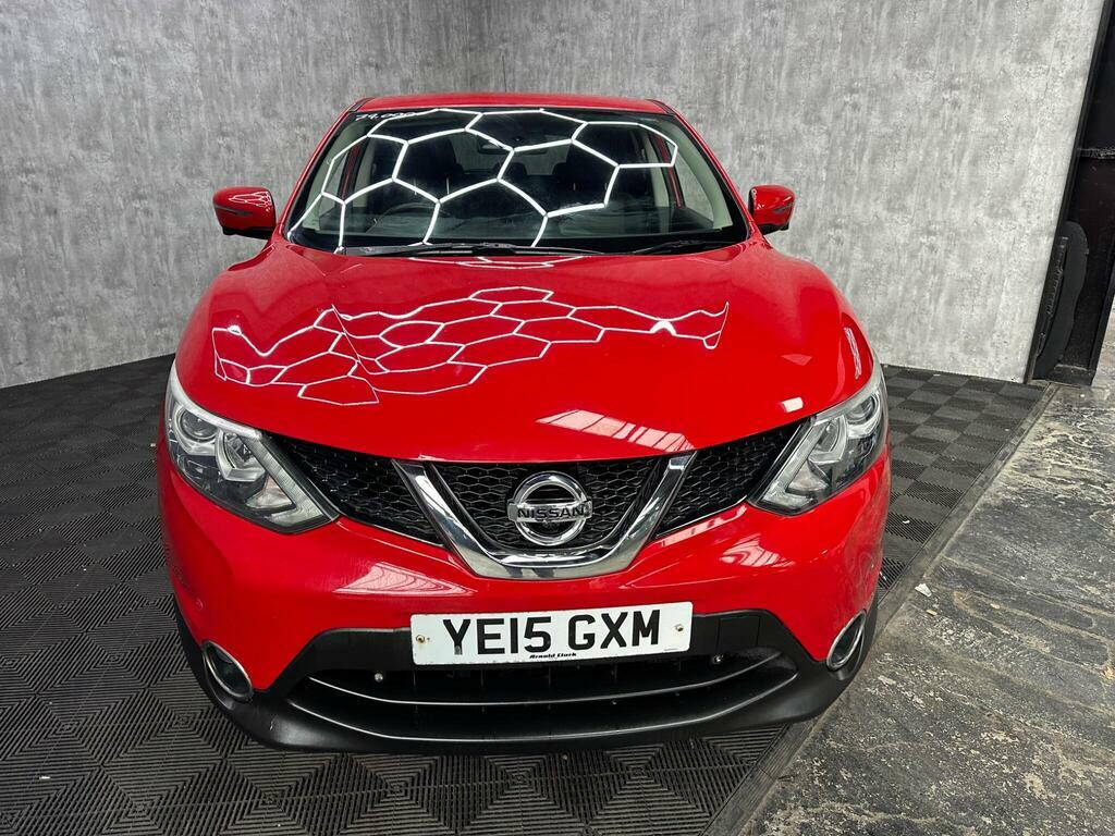 Nissan Qashqai 1.5 Dci N-tec 2Wd Euro 5 S S YE15GXM Red #3