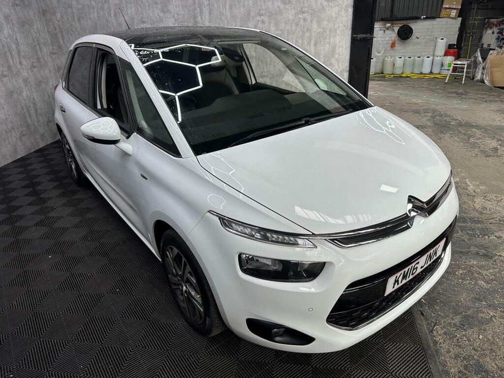 Citroen C4 Picasso 1.6 Bluehdi Exclusive Euro 6 S S White #6