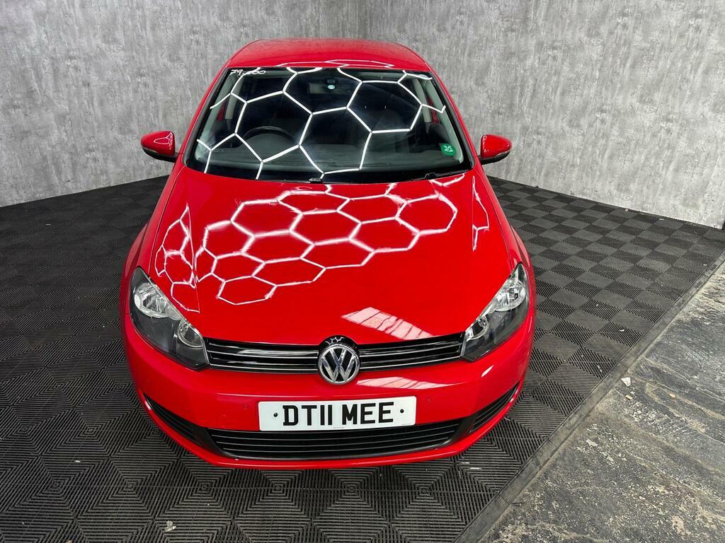 Volkswagen Golf 1.6 Tdi Match Dsg Euro 5 Red #4