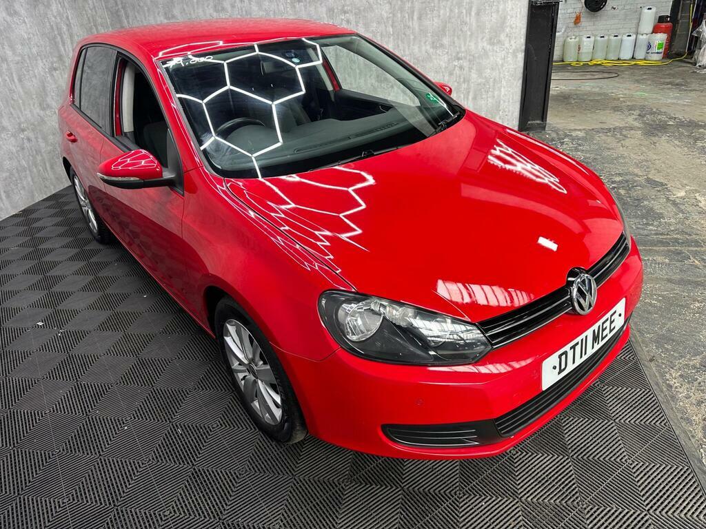 Volkswagen Golf 1.6 Tdi Match Dsg Euro 5 Red #5