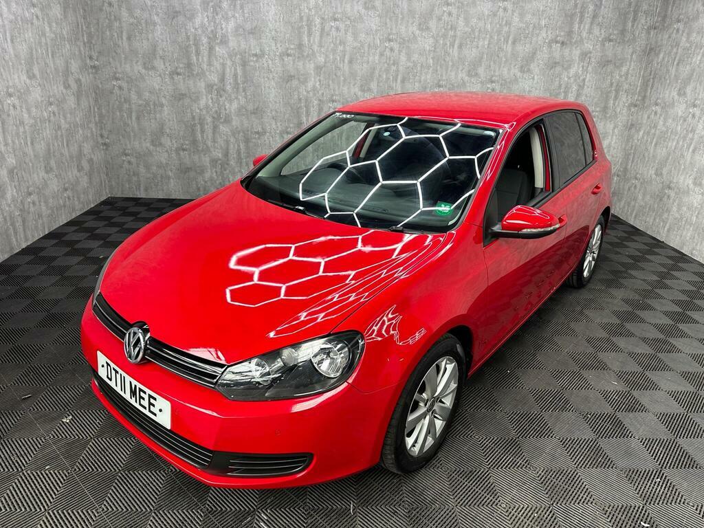 Volkswagen Golf 1.6 Tdi Match Dsg Euro 5 Red #2