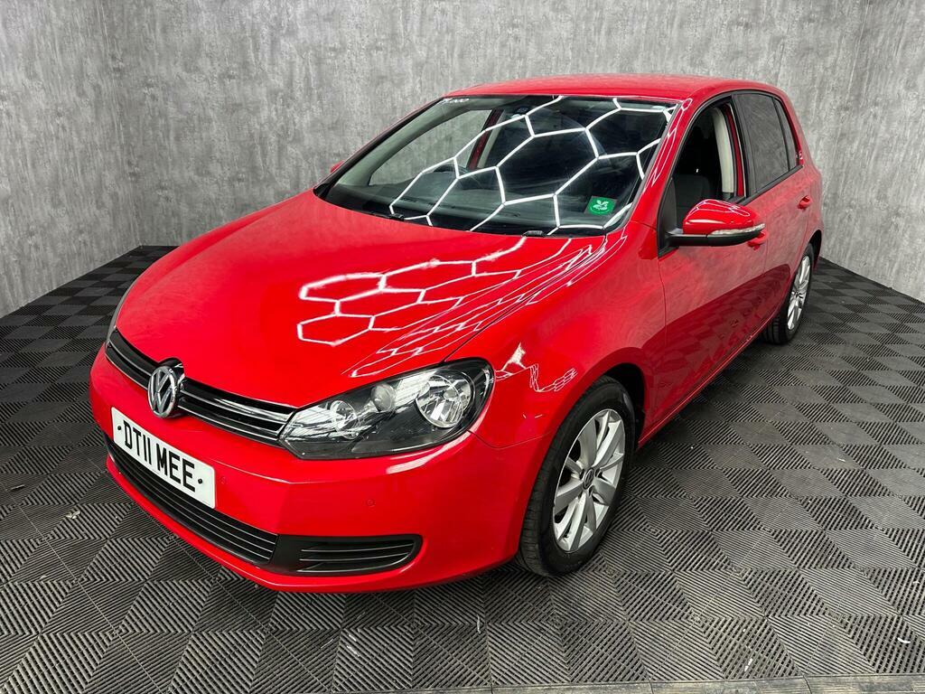 Volkswagen Golf 1.6 Tdi Match Dsg Euro 5 Red