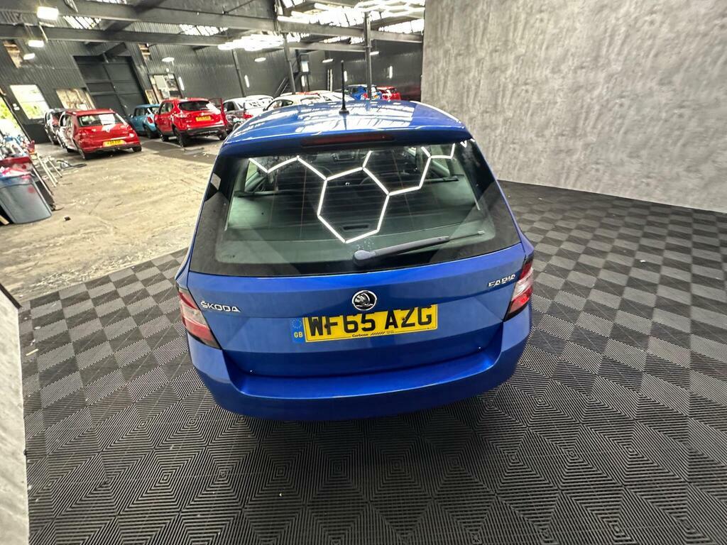 Skoda Fabia 1.4 Tdi Se Dsg Blue #11