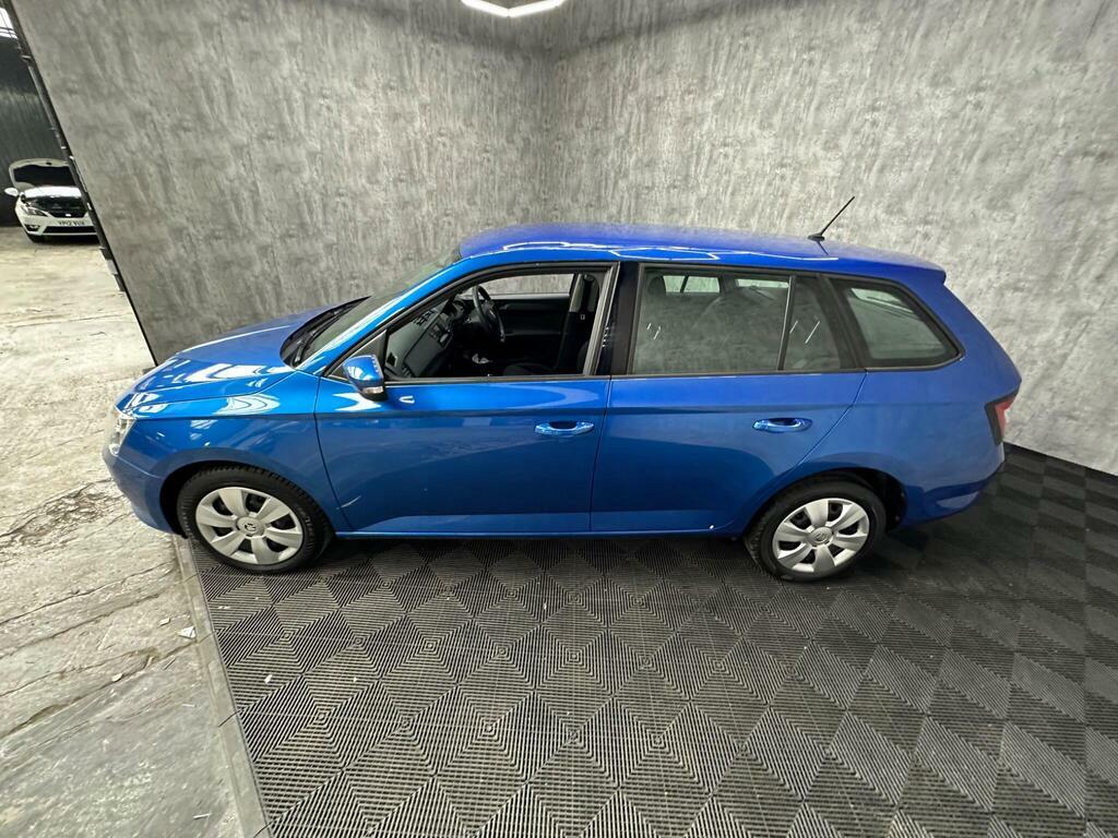 Skoda Fabia 1.4 Tdi Se Dsg Blue #15
