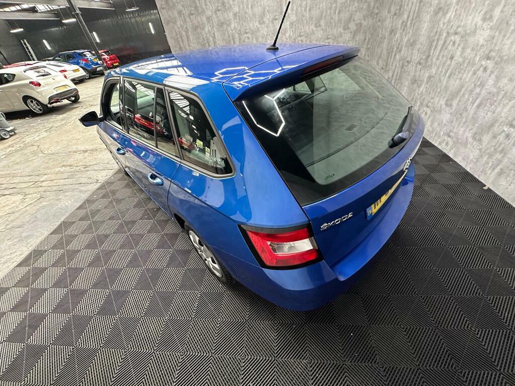 Skoda Fabia 1.4 Tdi Se Dsg Blue #13