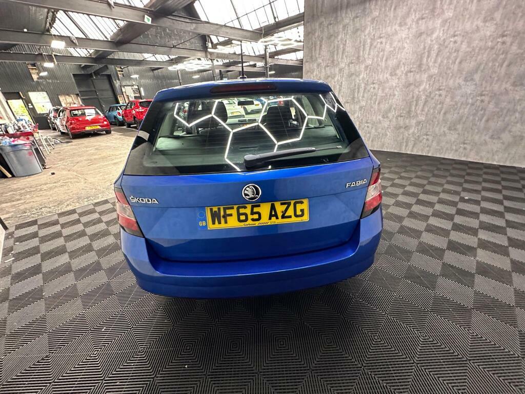 Skoda Fabia 1.4 Tdi Se Dsg Blue #10