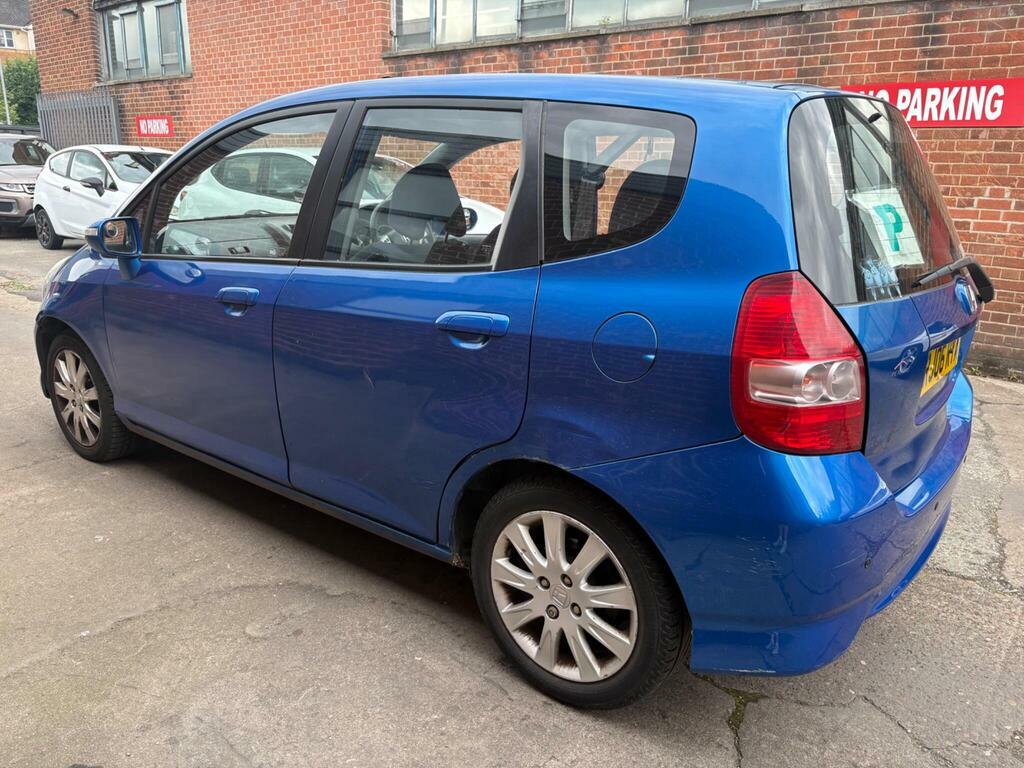 Honda Jazz 1.4 I-dsi Se Cvt-7 Blue #4