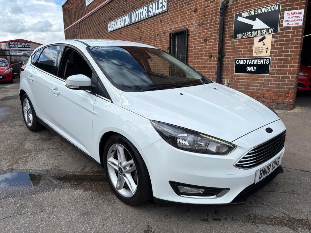 Ford Focus 1.0T Ecoboost Titanium Euro 6 S S White