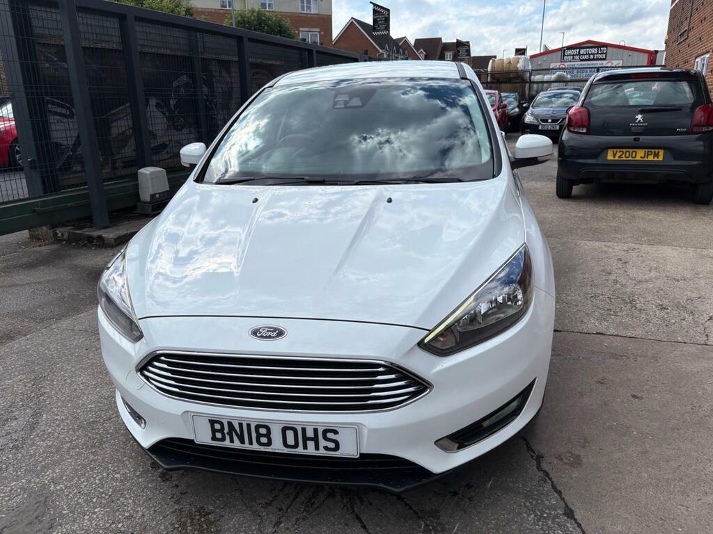 Ford Focus 1.0T Ecoboost Titanium Euro 6 S S BN18OHS White #3